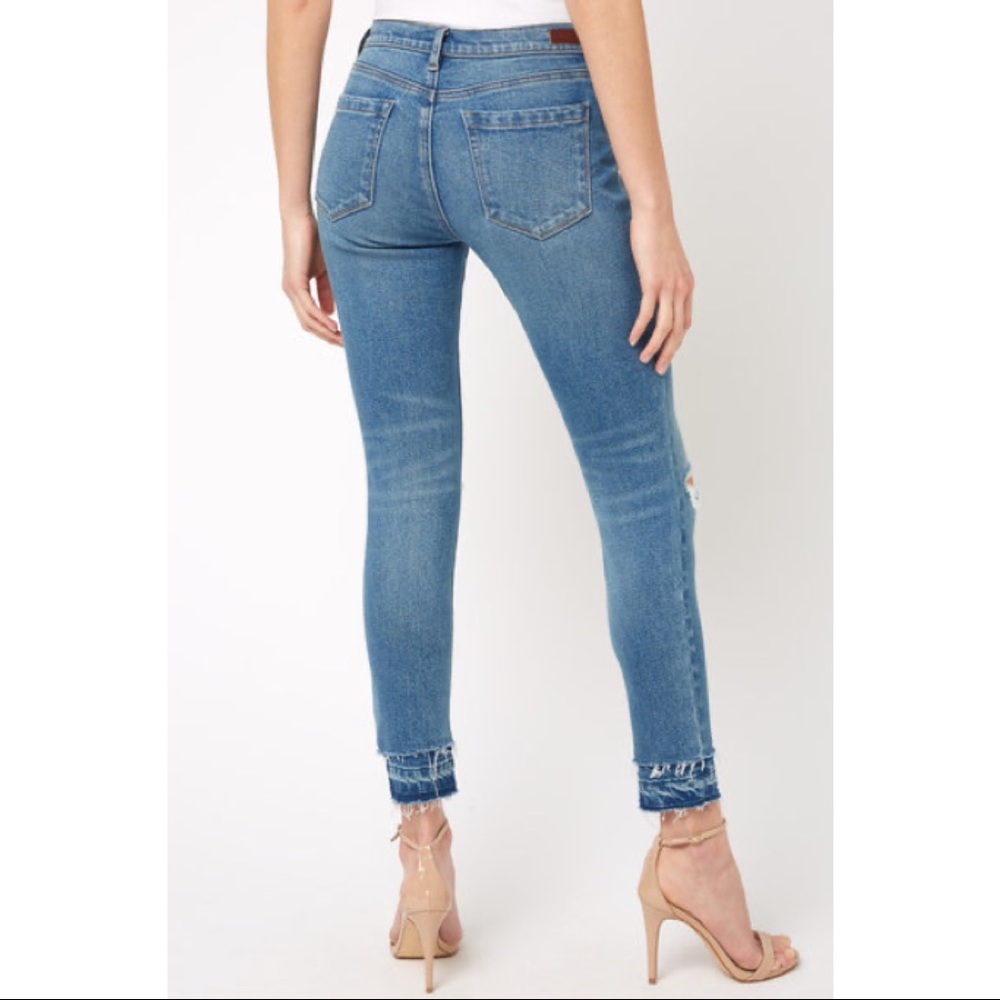 Blank NYC Ripped Distressed Skinny Jeans Dance Off - Picture 2 of 4